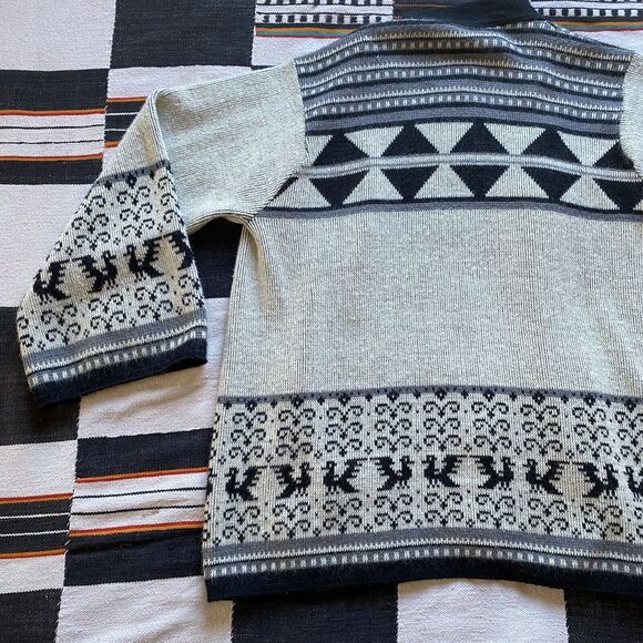 Vintage Billie Jo Winter Open Cardigan Sweater. S/M. USA. Early 80’s. Kimono. - Picture 12 of 13